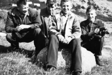 054: l-r: Raymond Carroll, Vincent Ennis, Francis Bishop, Patrick Ryan. (circa 1956)  [courtesy of Maurice Barry]  - Raymond son of Michael Carroll &amp;amp; Josie Barry; Vincent son of Vincent Ennis &amp;amp; Min  Carroll; Francis son of Ambrose Bishop &amp;amp; Mary Mulrooney; Patrick son of Albert Ryan &amp;amp;  Catherine Nolan.